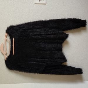 Soft and Stretchy Black Sweater